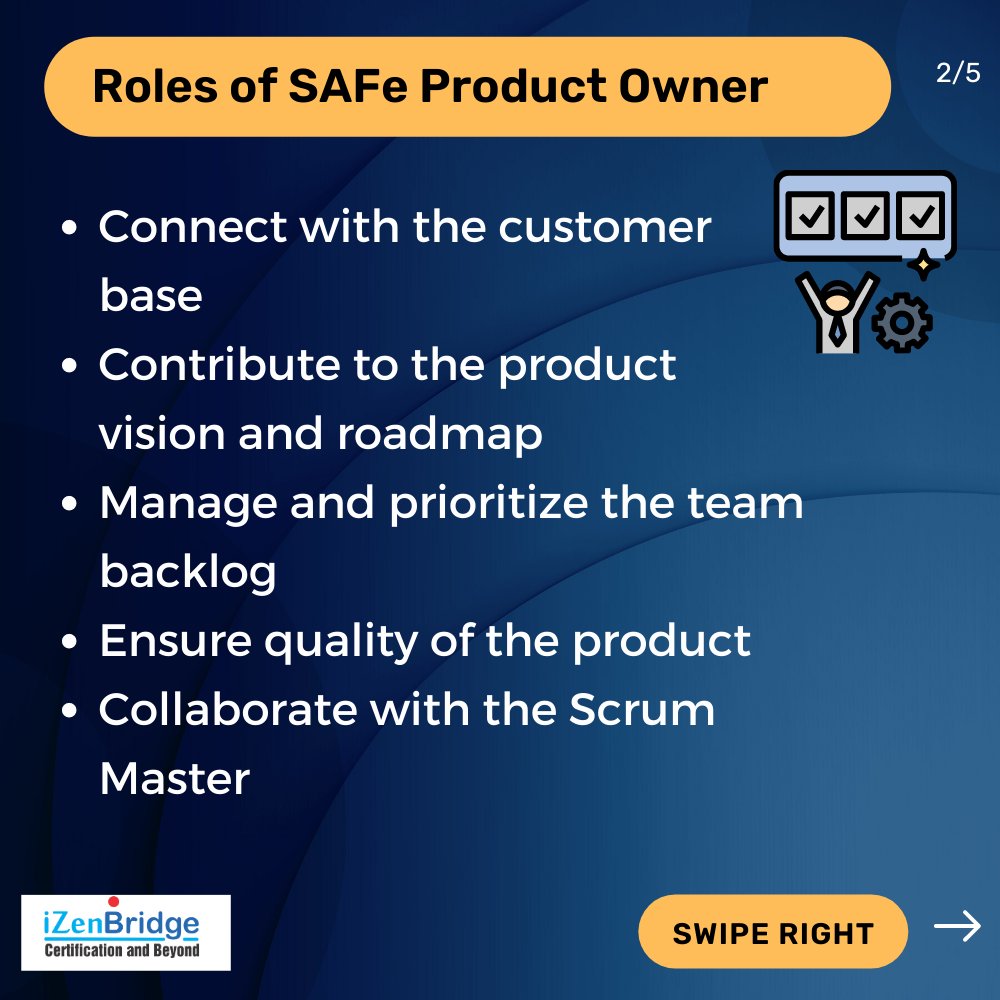iZenBridge's tweet photo. SAFe Product Owner and Product Manager
๐Checkout the Blog : https://t.co/63M11gi3ik
๐To know more about SAFeยฎ POPM Certification Training : -
https://t.co/y6hdhWcnde
๐ง Email us - sales@izenbridge.com
๐ฌ Whatsapp us on (+91-9958287711)
#izenbridge #popm #safepopm #productowner https://t.co/g7oZa6GUNZ