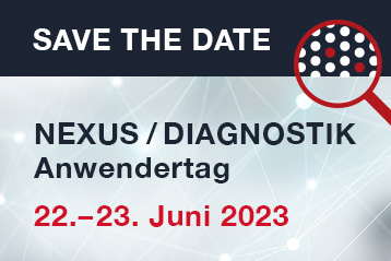 🗓️ SAVE THE DATE 🗓️ 22. - 23. June in Frankfurt (Main), Germany Together with other diagnostic branches of the Nexus family we are inviting to the NEXUS / DIAGNOSTICS User Day 2023! More info will follow soon! (Important: event language is German)