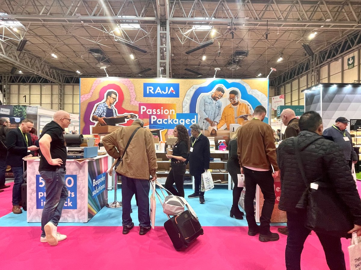 Day 2 at Packaging Innovations at NEC, Birmingham. Come and check our stand M44 before we close at 4pm!
