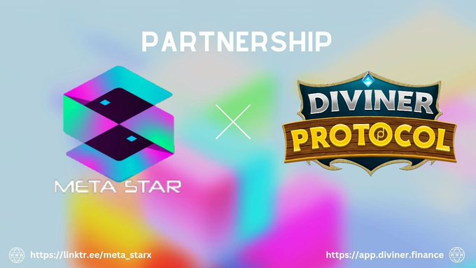 famoussaidwhat's tweet photo. 💫 @DivinerProtocol announced its partnership with @META_STARx

💫 #MetaStar is accelerating the growth of web3 by supporting its most ambitious builders and investors

🔽INFO
https://t.co/pkNFt2IZTs https://t.co/sWjghTpBB1