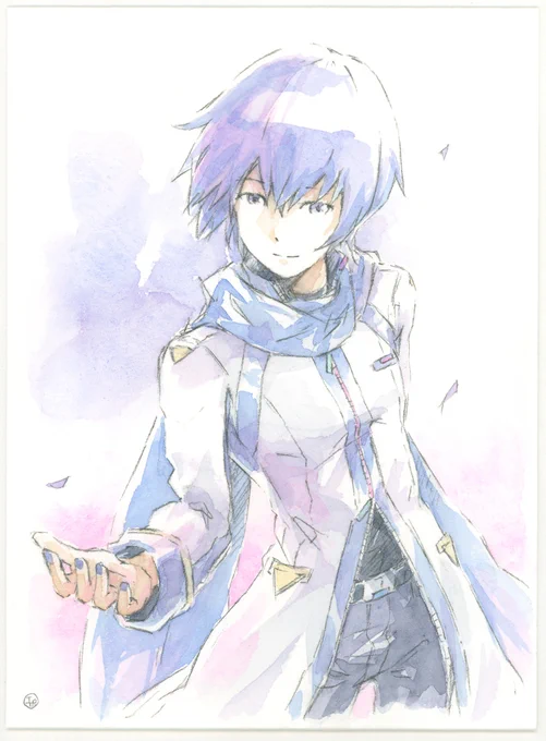 多分今夜も早く寝てしまうのであえて何でもない日にwKAITOくんおめでとう!!#KAITOお誕生会2023 