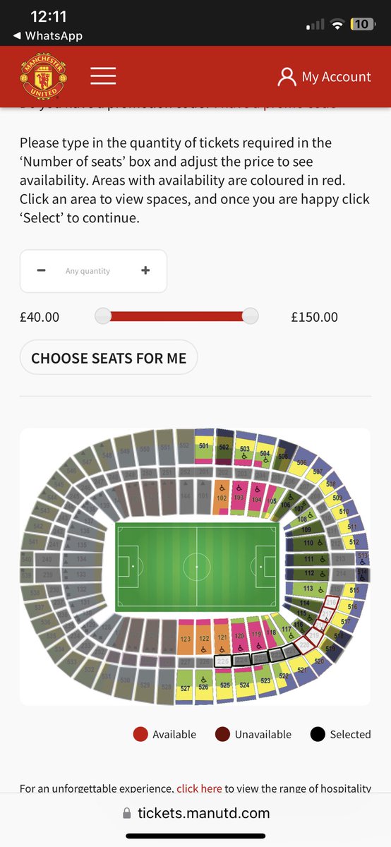 MUFC Ticket Alerts tweet media