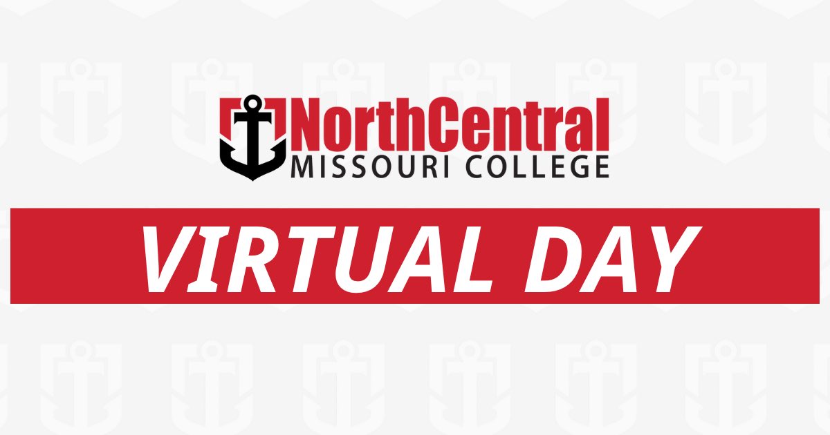 ncmcpirates's tweet photo. Virtual Day Thursday, February 16. This includes all campus locations and sites. All classes held online; offices and services available remotely. Students: check Brightspace for class updates, contact staff via Teams or email. KCC open regular hours. #ncmcpirates #virtualday https://t.co/WM5UYOuoDt