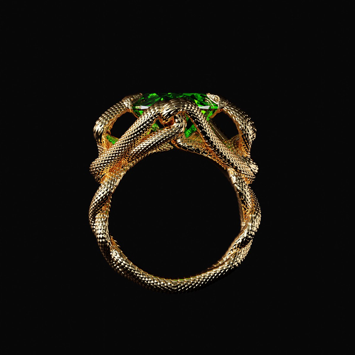 slylis's tweet photo. Snakesssss #jewelry #art #Blender3d https://t.co/p8THErEpQt