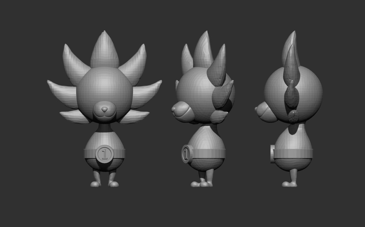 AgrARTmunt3D's tweet photo. I had a little bit of time this morning and I decided to start modelling Sunny from #OnePieceRED 

I still need to make the arms and the tail, and maybe i'll change the mouth a little in the future but i wanted to show you this #wip https://t.co/x7XRiJjyFy
