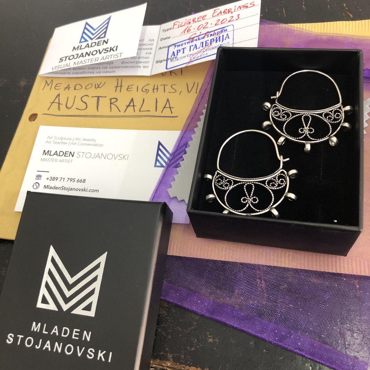 #australia #macedonia #earrings #filigree #filigreeearrings