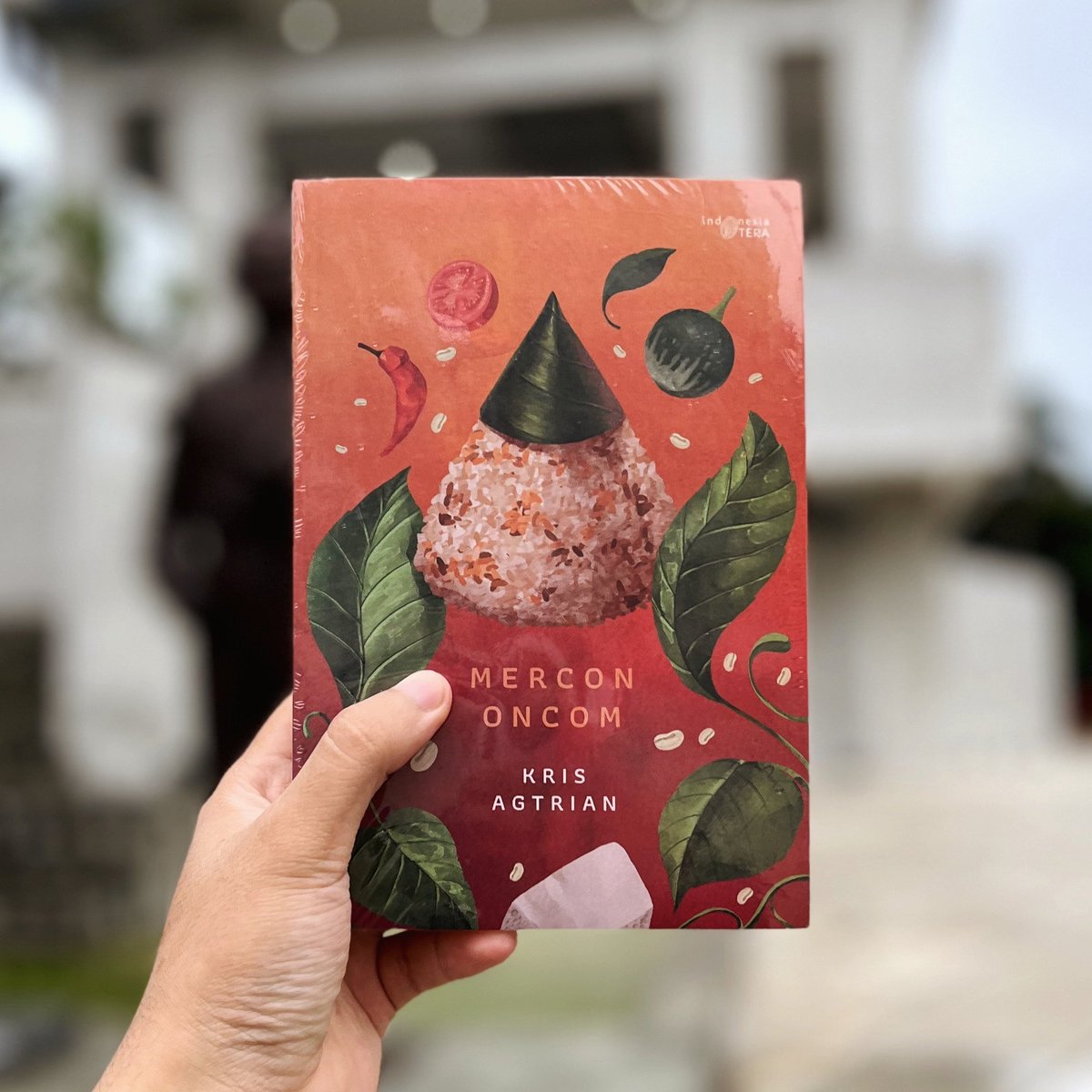 krisagtrian's tweet photo. @literarybase Ini novel debutku diterbitkan @Indonesia_Tera. Novel ini berkisah tentang sepak terjang cucu &amp; nenek dalam mempertahankan resep rahasia keluarga. Menurutku, ini novel coming of age yg merakyat alias lokal pisan! Barangkali ada yg berminat bisa dibeli di lokapasar @patjarmerah_id. https://t.co/7iXdms8Ggz