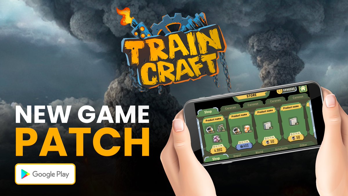 👋Hey, Miners!

We’ve just released a new update! 🔥
Visit our Telegram channel, to learn more⬇️
📍t.me/TrainCraftAnn/…

#NFT #P2E #TRAINCRAFT #traincraftgame