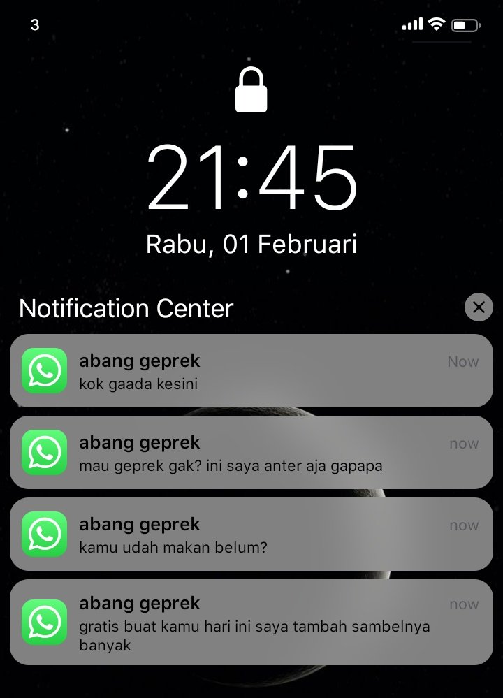 ; abang geprek 

— a lee haechan five tweets au