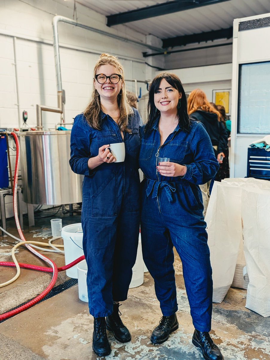 We’re at <a href="/anthologybrewco/">Anthology Brewing Company</a> making a delicious beer for international women’s day! Led by the wonderful <a href="/LeedsBrewster/">Dr Katie</a> with pals from <a href="/friendsofham/">Friends of Ham</a> &amp; <a href="/Nath_Brudenell/">Nath Brudenell</a> 
Thanks for having us here Liam 🍻