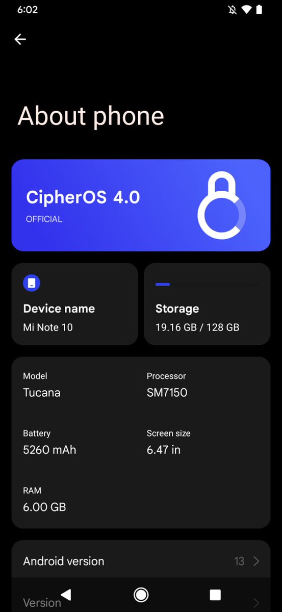 CipherROM's tweet image. Lights off, Enhanced dark-mode is here.

#CipherOS #CipherOS4