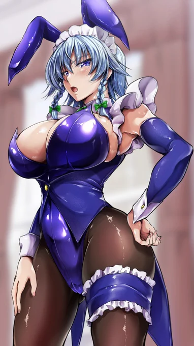 うさぎ年だしこれで働くように言われた咲夜さん 