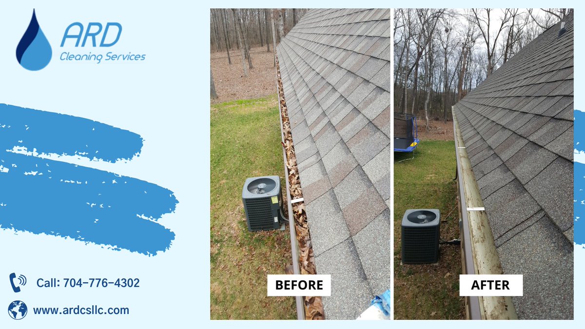 ArdCleaning's tweet photo. Gᴜᴛᴛᴇʀ Cʟᴇᴀɴɪɴɢ Sᴇʀᴠɪᴄᴇs ɪɴ Iɴᴅɪᴀɴ Tʀᴀɪʟ NC

➣ARD Cleaning Services is here to help with gutter cleaning and repair.

☎️: 704-776-4302
🌐: https://t.co/bHFrPgDIIu

#guttercleaningservice #gutterremovaldustcleaning #guttercleaningnearme #ardcsllc #indiantrail #nc https://t.co/ewjHgO4ywc
