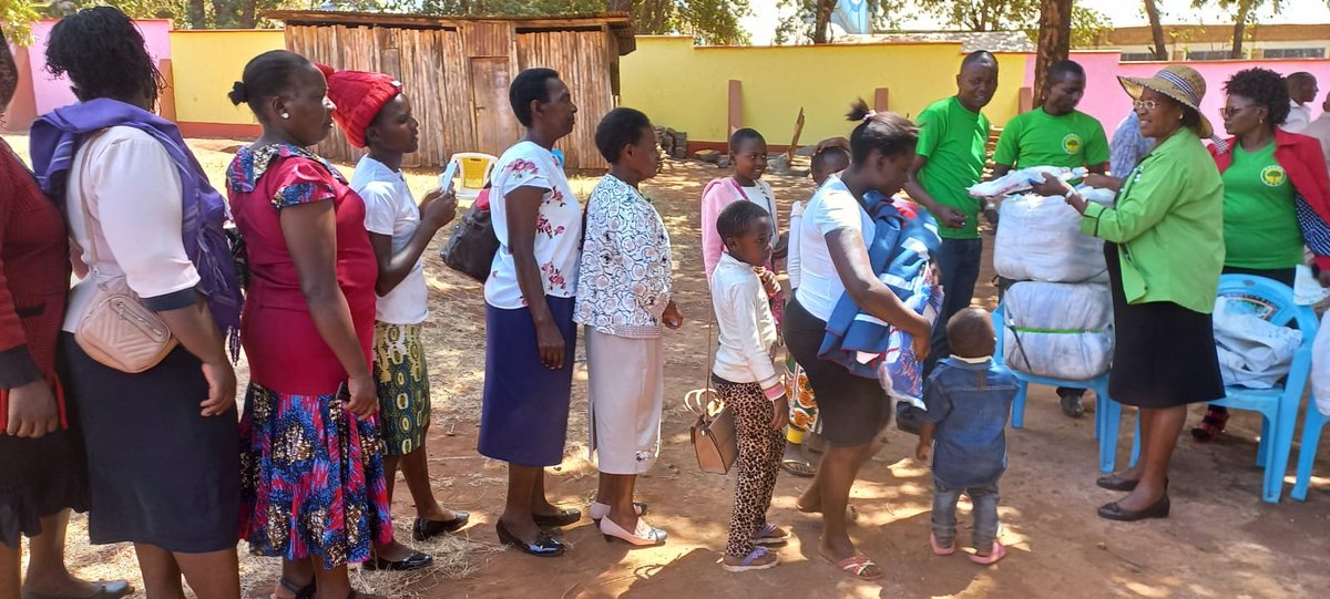 NeemaHeep's tweet photo. On Sunday February 12th 2023, we were able to distribute mosquito nets to the local community at ACK Mumbuini Church in Kirinyaga County. A total of 120 infants received the nets.

#NeemaHeep https://t.co/vn9Bka23AQ