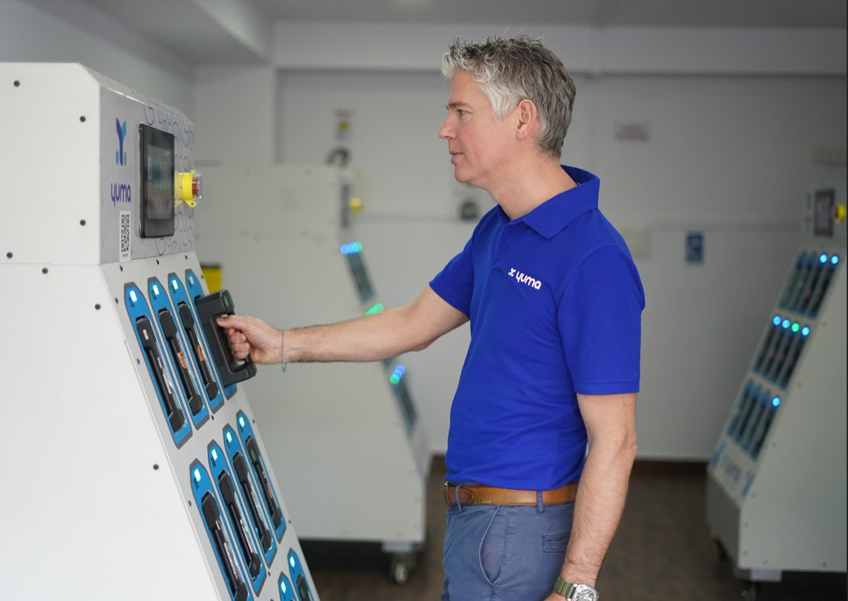 YumaEnergy's tweet photo. Leveraging AI and Machine Learning, we constantly optimize our charging network and ensure we provide the best locations and consistent battery availability to our customers.
#PowerYourMove https://t.co/11DJcDqdrb