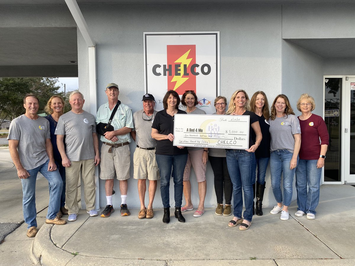 abed4me's tweet image. A Bed 4 Me staff and volunteers want to thank CHELCO for the Operation Round Up funds. More beds for more kids in our neighborhoods!
#b4me #CHELCO #concernforcommunity
@MyCHELCO
