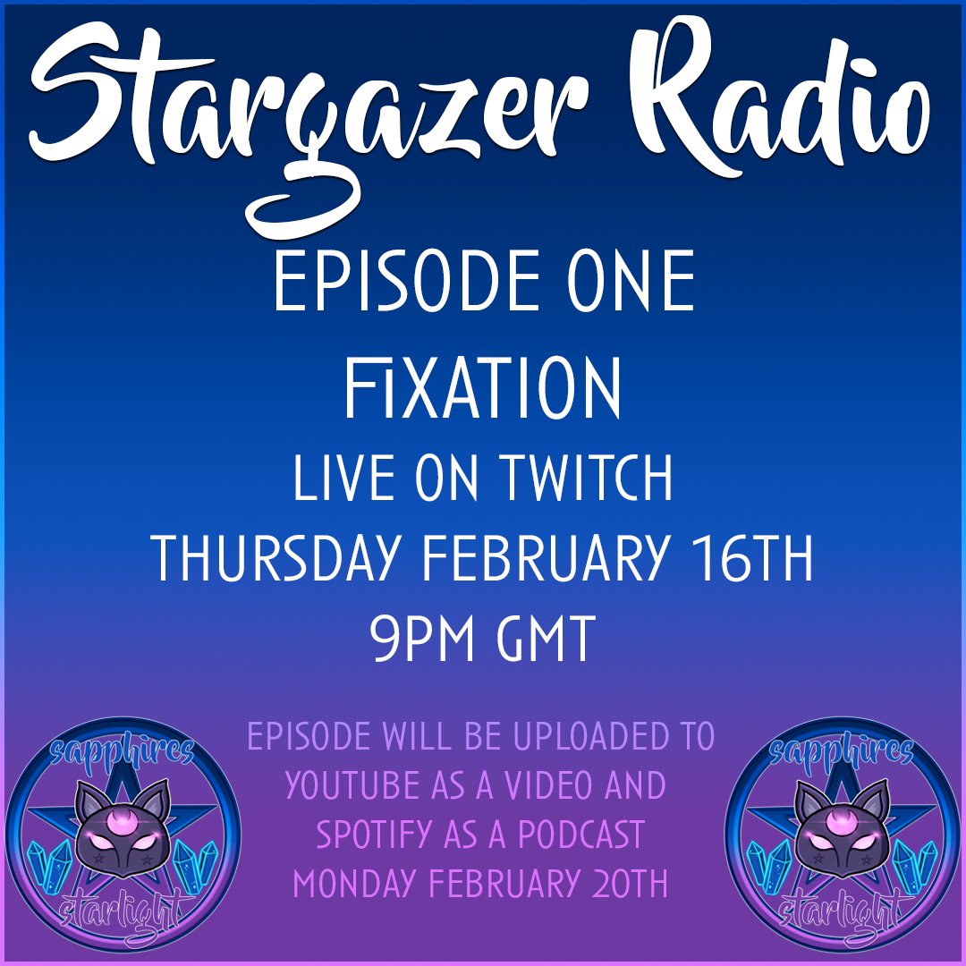 FMad_Lass's tweet photo. Tune in tonight for @SaphStarlight first ever radio show style stream! Starting at 8.45pm GMT, with the band joining at 9pm GMT! This will be amazing vibes and great music! Don't miss out 💙🎶! 
#SupportSmallStreamers #StreamerCommunity @SmallStreamersR @rtsmallstreams https://t.co/TZxisDswzy