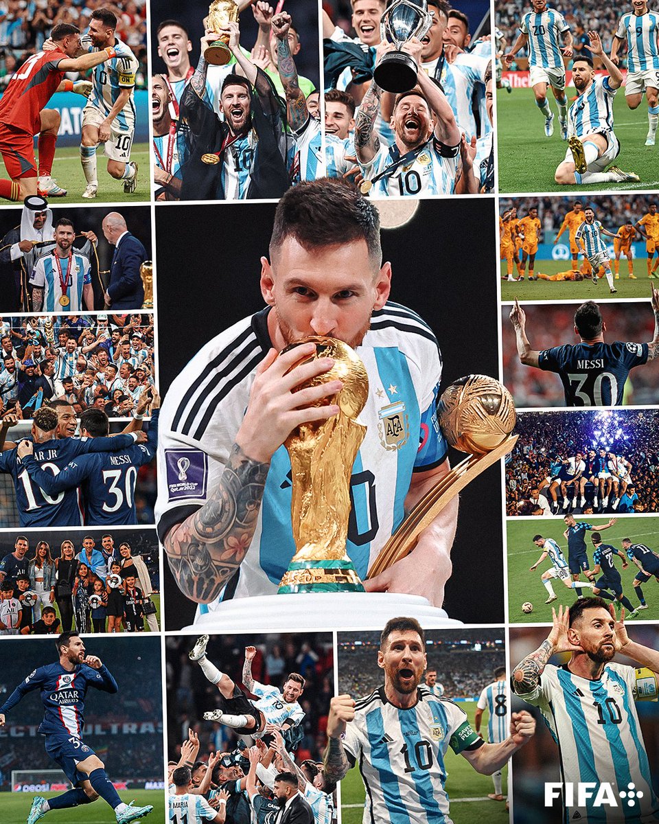 2022: A year Messi will never forget 🏆

#TheBest | #FIFAWorldCup