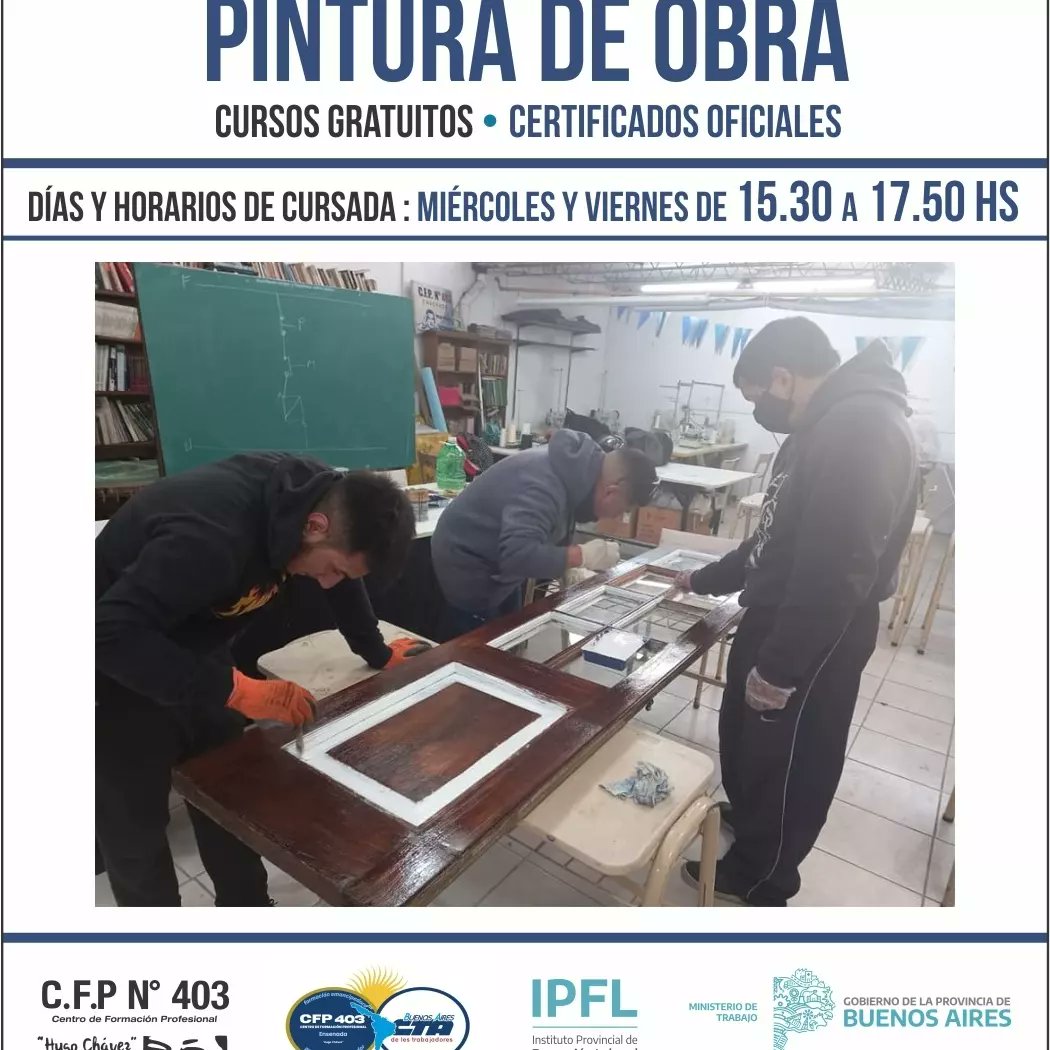 403Cfp's tweet photo. #Cursos2023
~Seguimos Inscribiendo!⏰ 9 a 11 hs y 14 a 16 hs.
✔Requisitos y Documentación: 
-A partir de 16 años
- Dos fotocopias del DNI
-Certificado de Estudios (Primario Completo, Secundario o superior).
#CursosGratuitos
#CertificadosOficiales
#IPFL https://t.co/CGNqwl7nXU