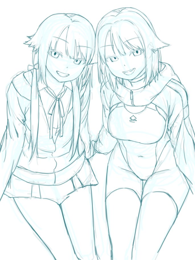 ラフ置いとくので、よかったらご活用ください😎 