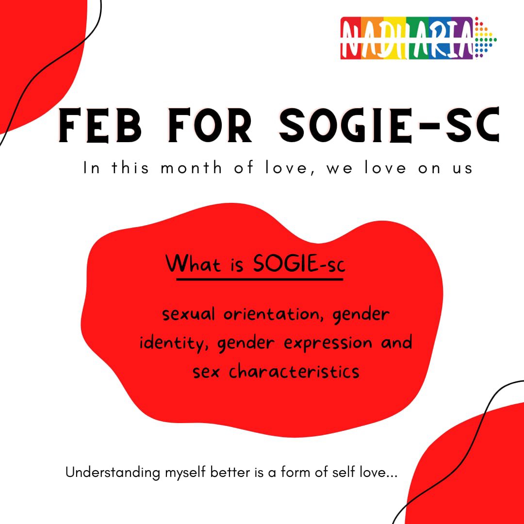 and_aak's tweet image. Feb for SOGIE-SC ,we did a research and most of our members doesn’t understand what SOGIE -SC is.
This month we going to dig deeper and simplify it into terms each member can understand.
#bodyautonomy