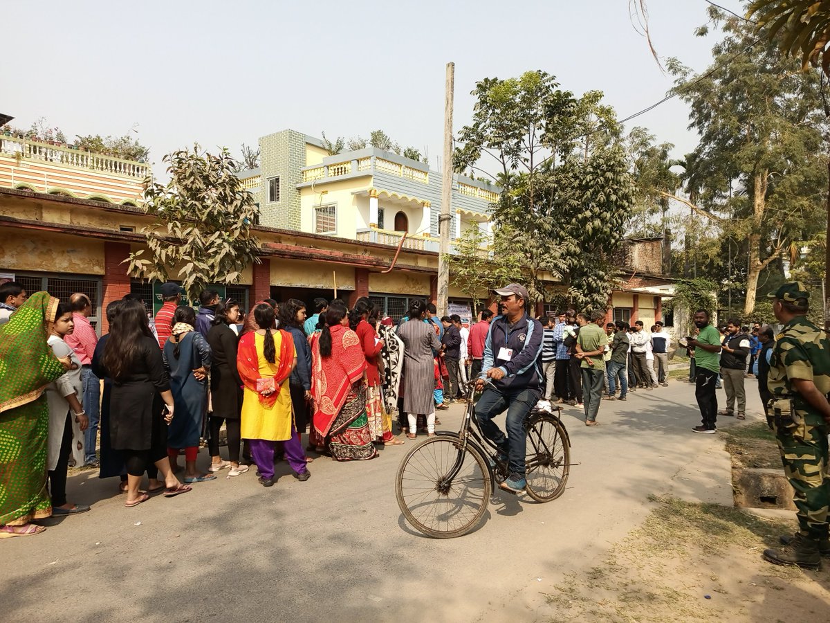 Smriti951465301's tweet image. Tripura votes! #closecontest