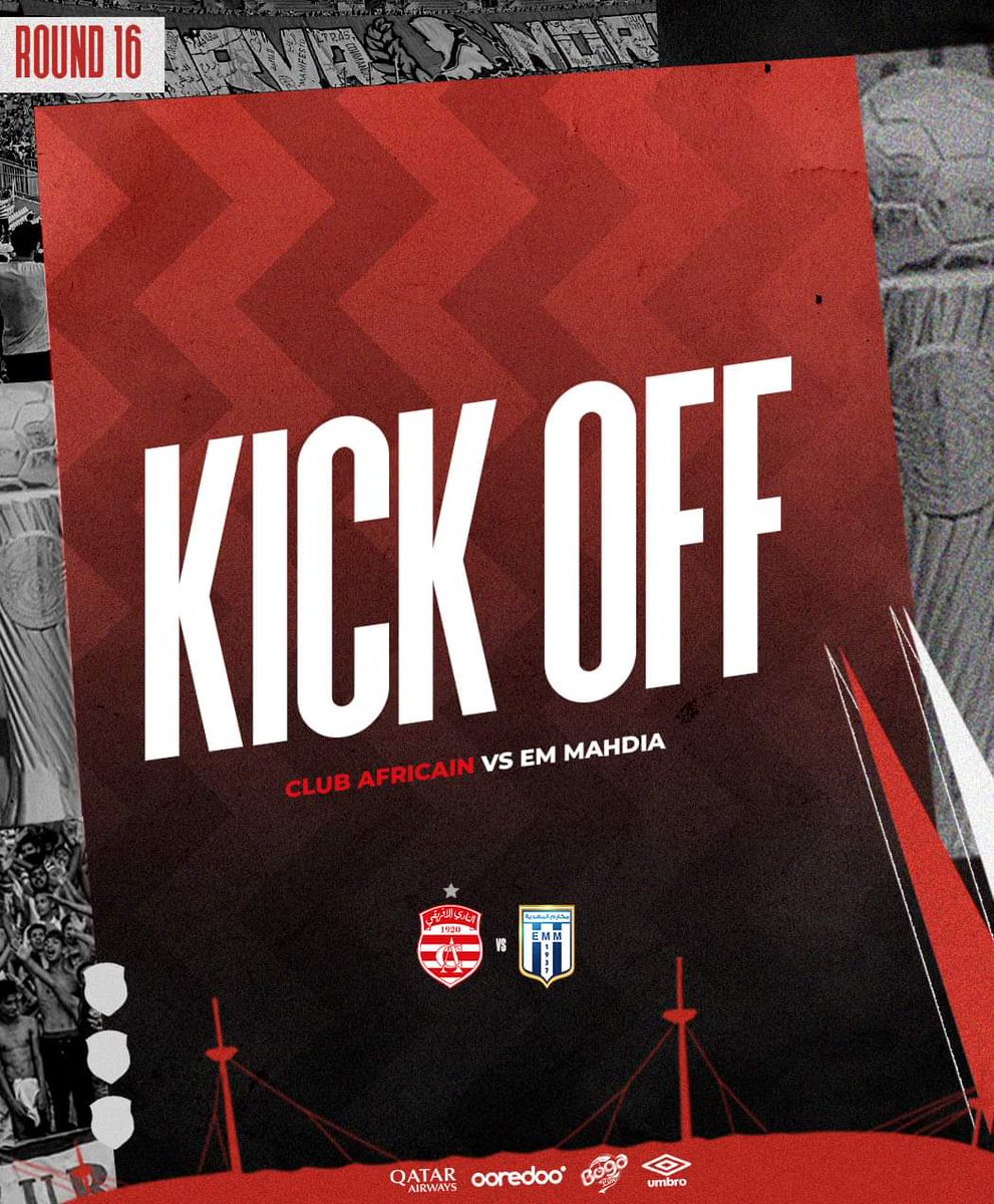 clubafricain's tweet photo. Coup de sifflet et kickoff du match #CAEMM https://t.co/BDqot2KwXA