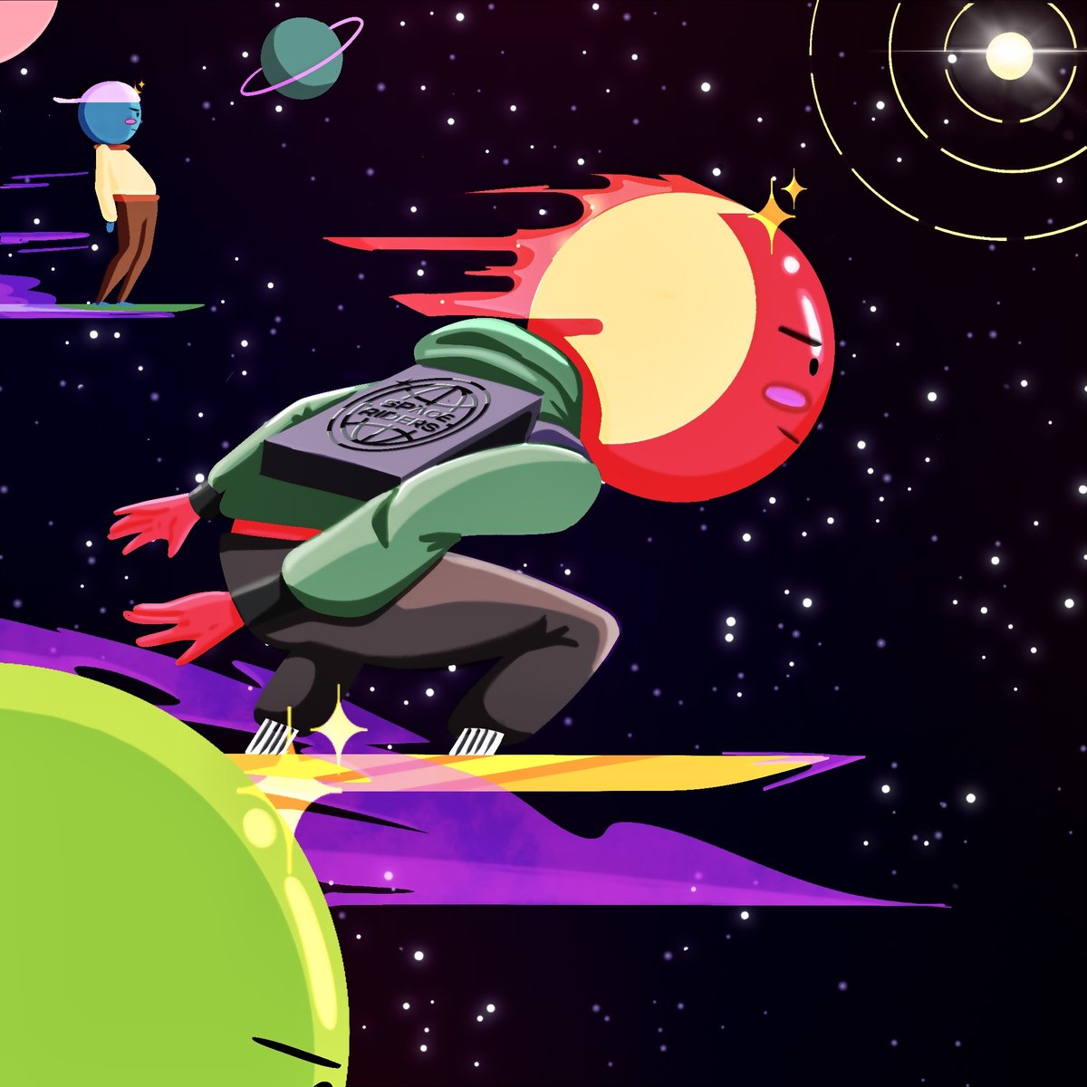 ferani's tweet photo. 15,000 $tar Give Away 
#SpaceRiders  @zubic_eth @nftsandkids 

1.  5,000 $tar to the 1st to Sweep 5+ Riders by 6PM ET Friday
2.  5,000 $tar : Follow Me, Likes &amp; Retweets this Tweet (Twitter Picker)
3. 5,000 $tar to the 1st to Sweep 10+ #BBF AND holds a Rider by 6PM ET Friday https://t.co/4eoSls8GFV