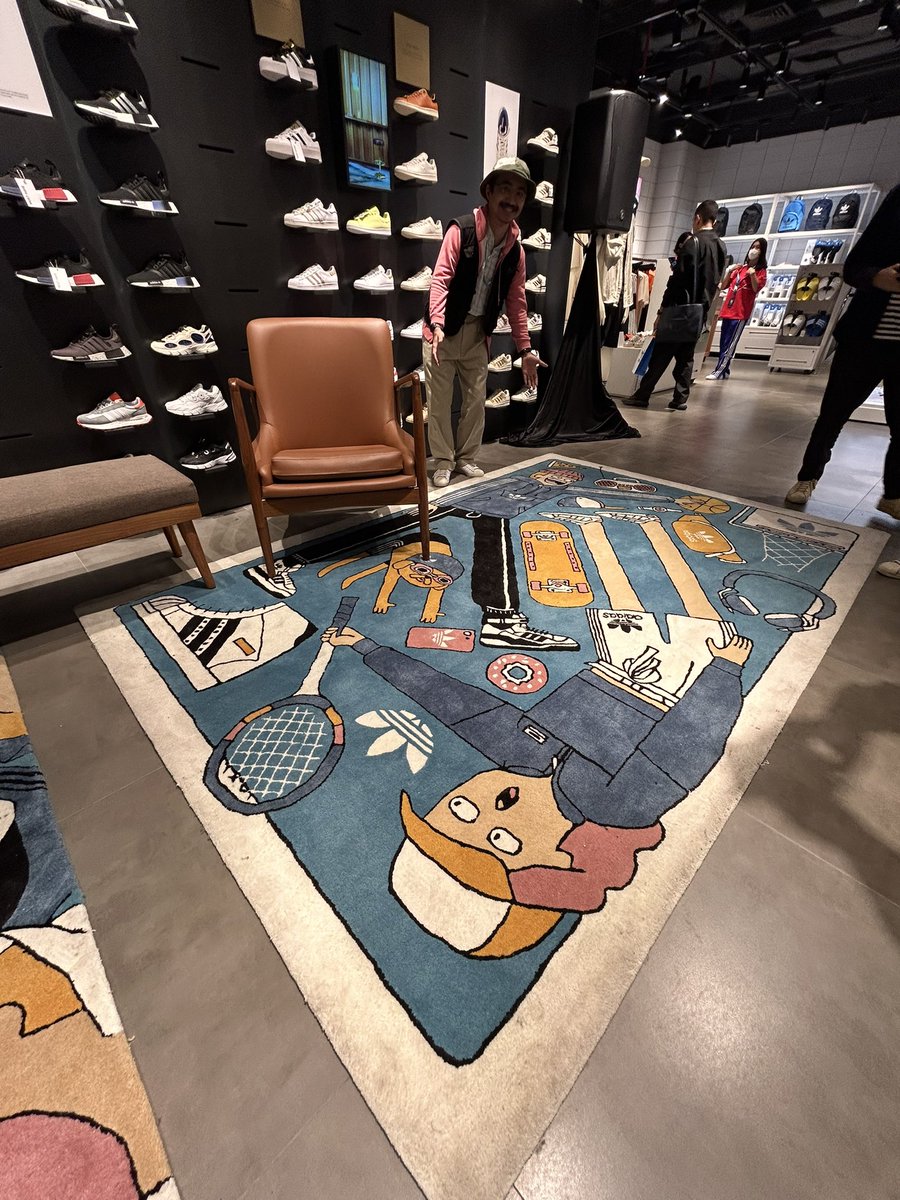 GM! We are excited to finally reveal our Mindblowon centre pieces and in-store decor for adidas Indonesia’s newest store! Happy to be part of the adidas fam 🙏 Thank you to our holders that came through and keep on supporting us ✨🦐