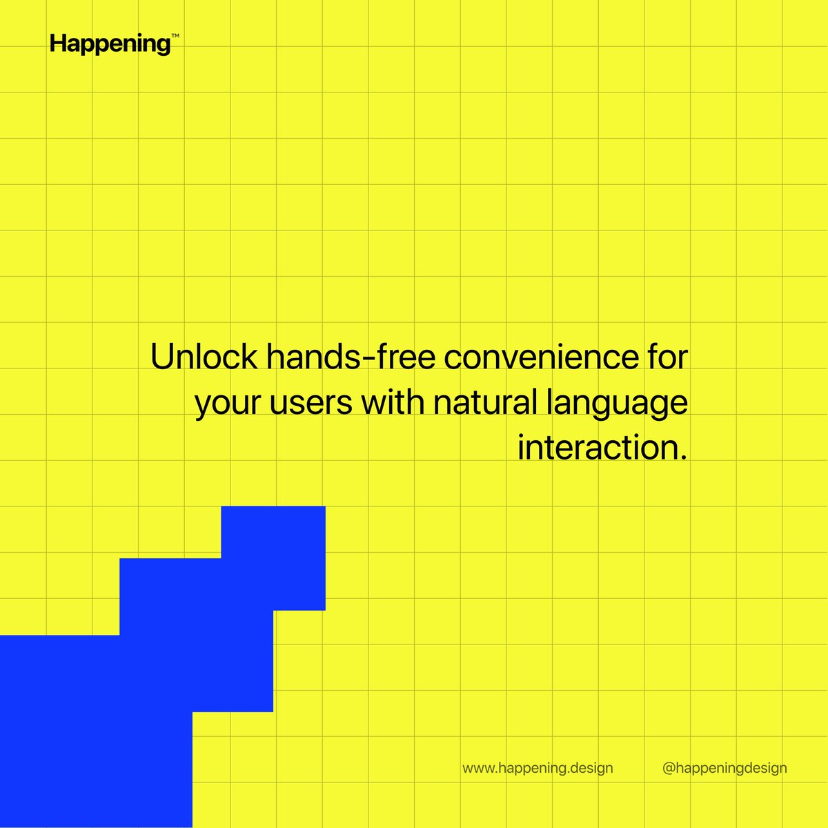 Happening Design tweet media