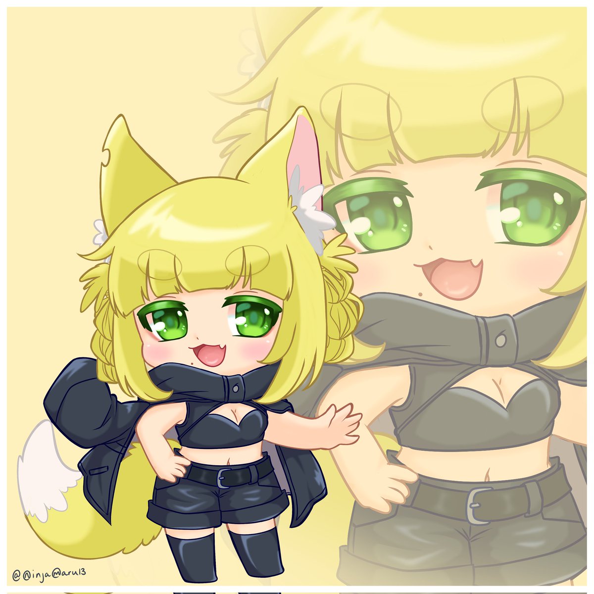 Ninjamaru13's tweet photo. Prize to @megusplice for being the second biggest spender to my birthday stream last month. The absolute demon they are for all the gift subs and cheers....I can't.
They are so cute https://t.co/nwkhHq4WVV