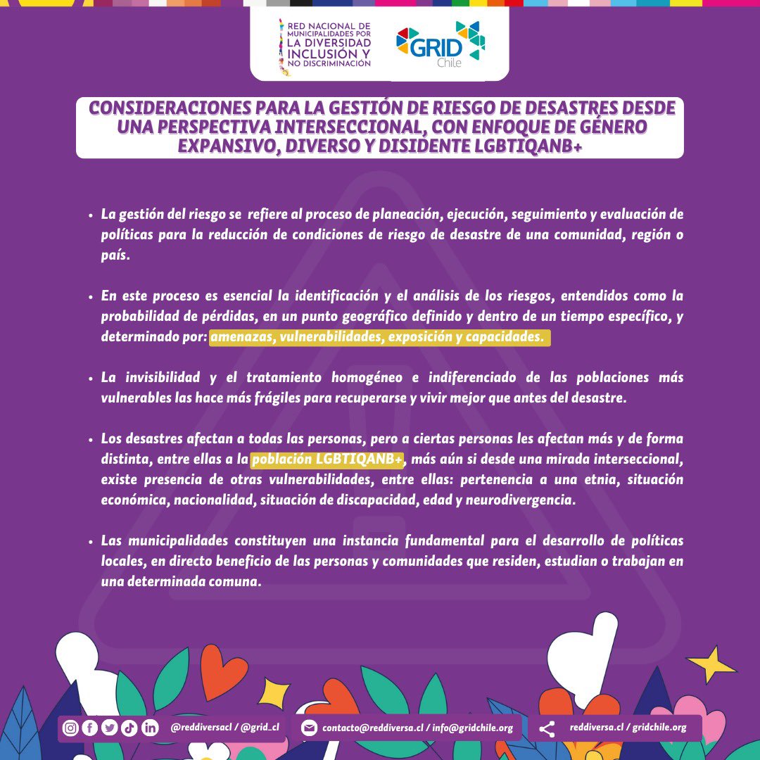 Red de Municipios Diversos, Chile 🏳️🌈 tweet media