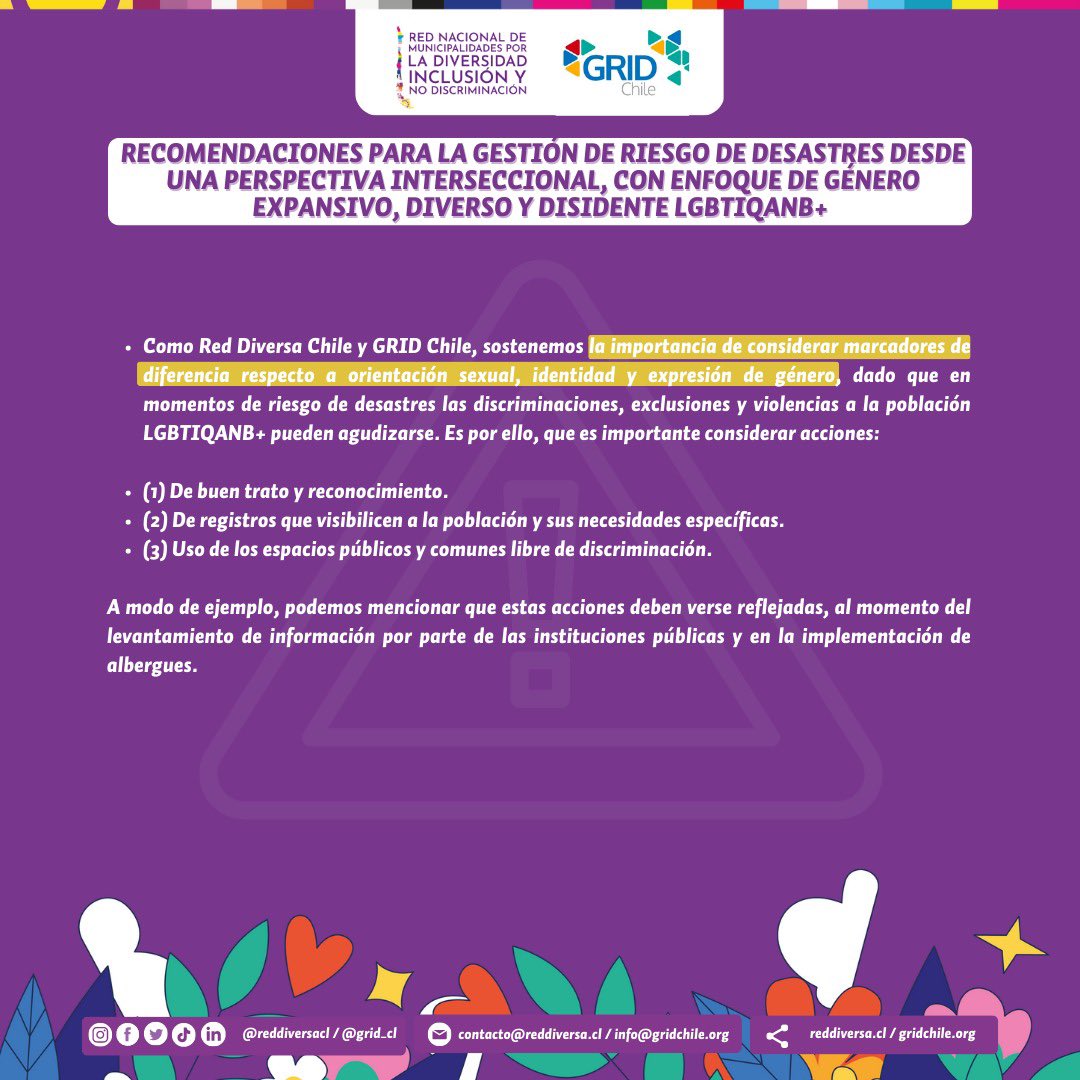 Red de Municipios Diversos, Chile 🏳️🌈 tweet media