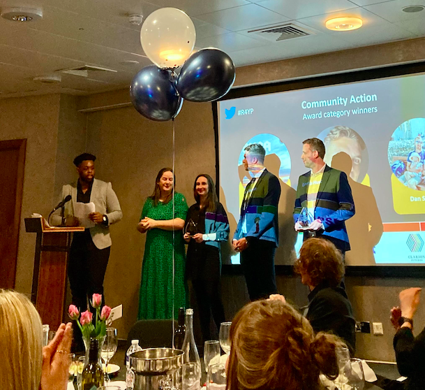FoyerFederation's tweet photo. Celebrating all of our AMAZING Foyer Staff and Young People at the #R4YP Awards! 🎊 Young people are making waves in their communities, Room for Young People recognises and celebrates those who have gone above and beyond🙌 #AdvantagedThinking #FoyerFederation @WeAreLiveWest https://t.co/SbQXooUfjr