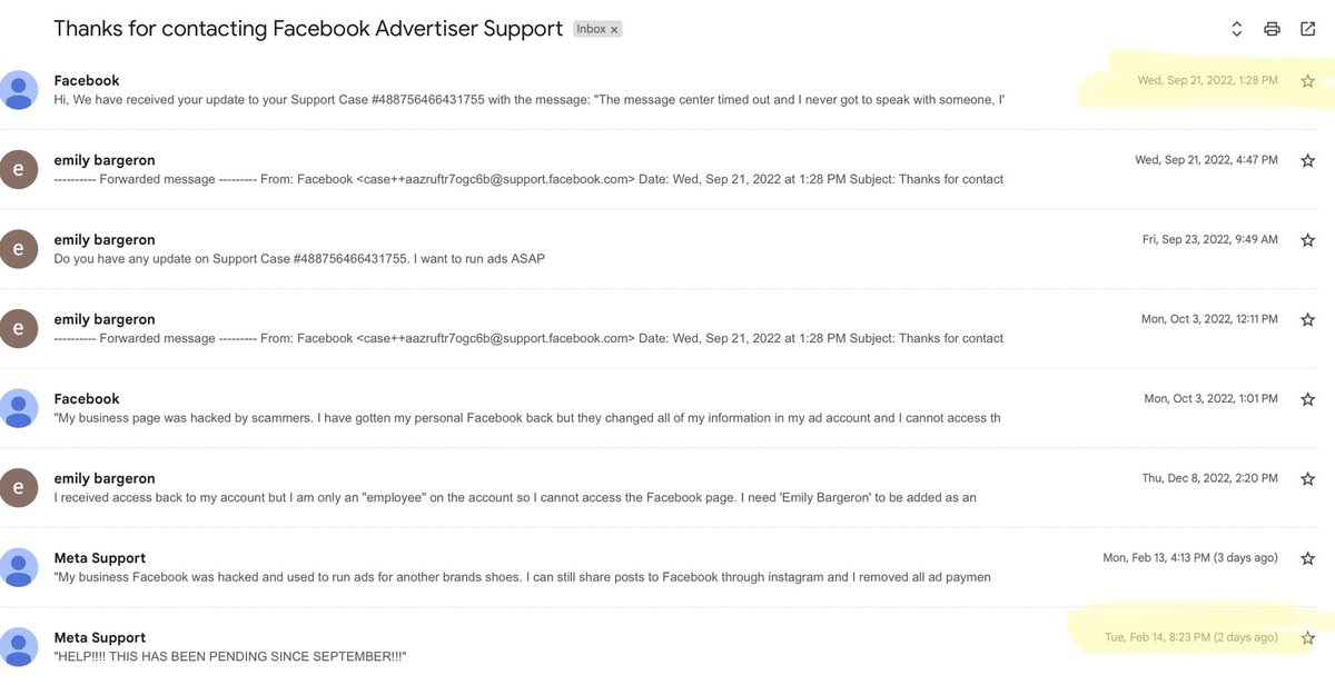 haute_messss's tweet photo. @facebook @Meta *customer service department* is one guy eating ding dongs in his 1br apartment #hackbook #facebook #facebookhacked https://t.co/j1iLeaNI5O