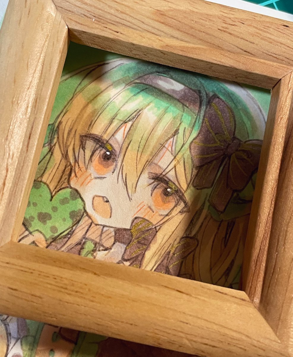「額に入れたらめっちゃかわいいな… 」|ほおずき紅(こう)のイラスト