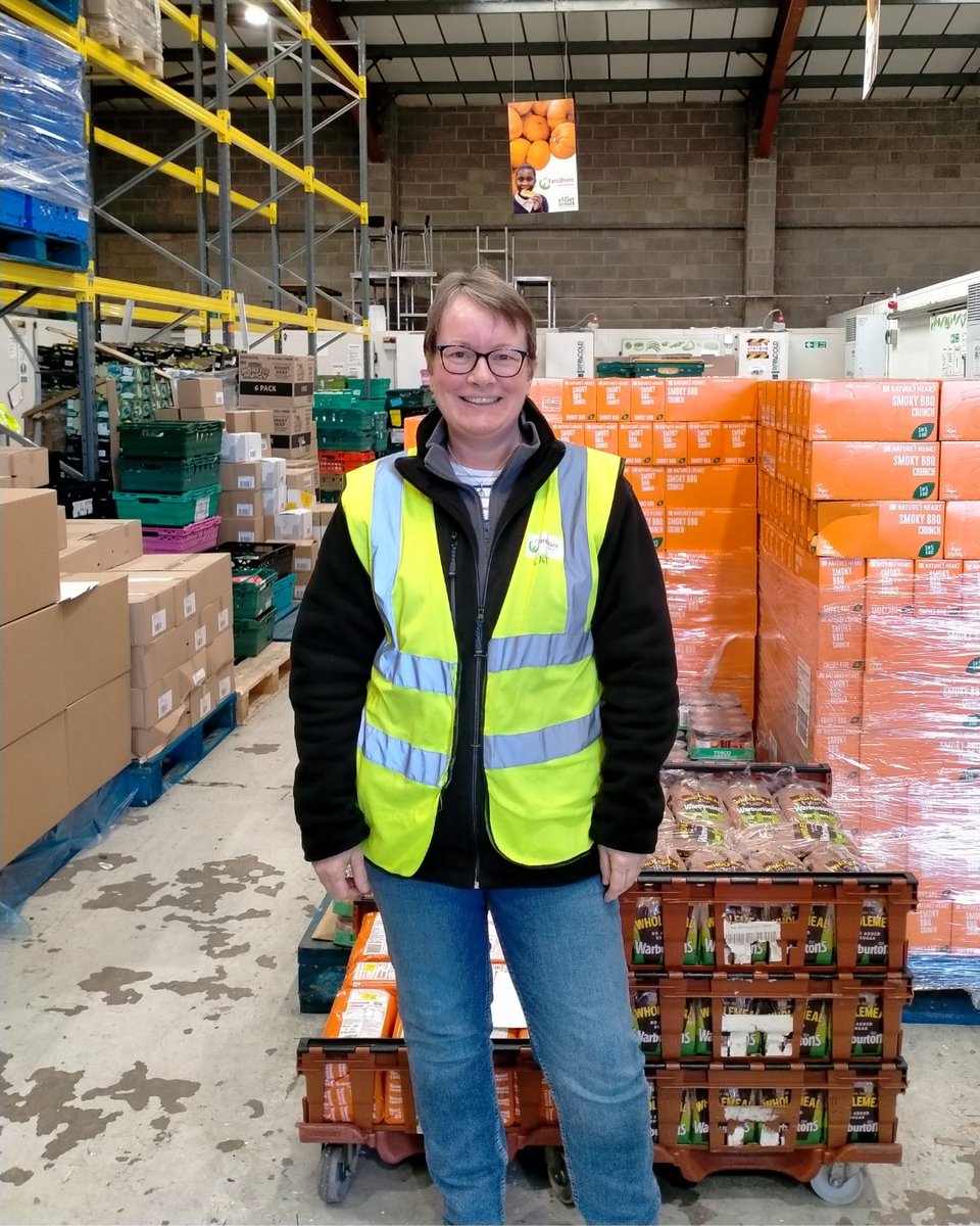 "Since I started volunteering I have become a lot more confident. It gave me a new sense of purpose which I was lacking before. Now that I’m working for FareShare... it’s really rewarding!"

Read Cat's story from volunteer to staff member!  bit.ly/40XLkFt 💚