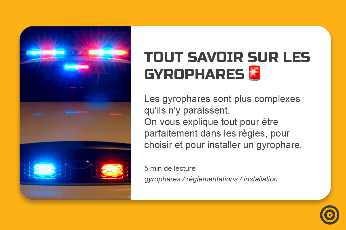 Prozon_com's tweet image. Vous vous êtes déjà demandé pourquoi il existe des #gyrophares oranges et bleus ? 🚨

On vous explique tout dans notre article de blog ! 💡
- La #réglementation ; 
- Les critères à prendre en compte dans le choix d’un gyrophare ; 
- L'installation. 

➡️ bit.ly/3S0Q0Gs