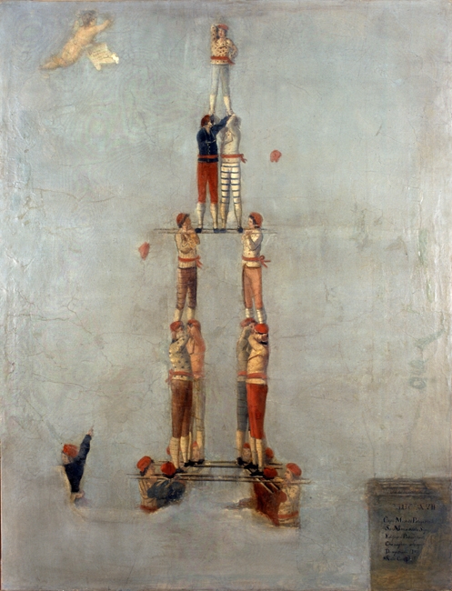 Le Forze d'Ercole erano un tipico gioco del Carnevale veneziano: le fazioni dei Nicolotti e Castellani
si sfidavano in spettacolari esibizioni di piramidi umane. Buon Giovedì Grasso e...non fatelo a casa!
<a href="/visitmuve_it/">MUSEI DI VENEZIA</a> #museocorrer #carnevale2023