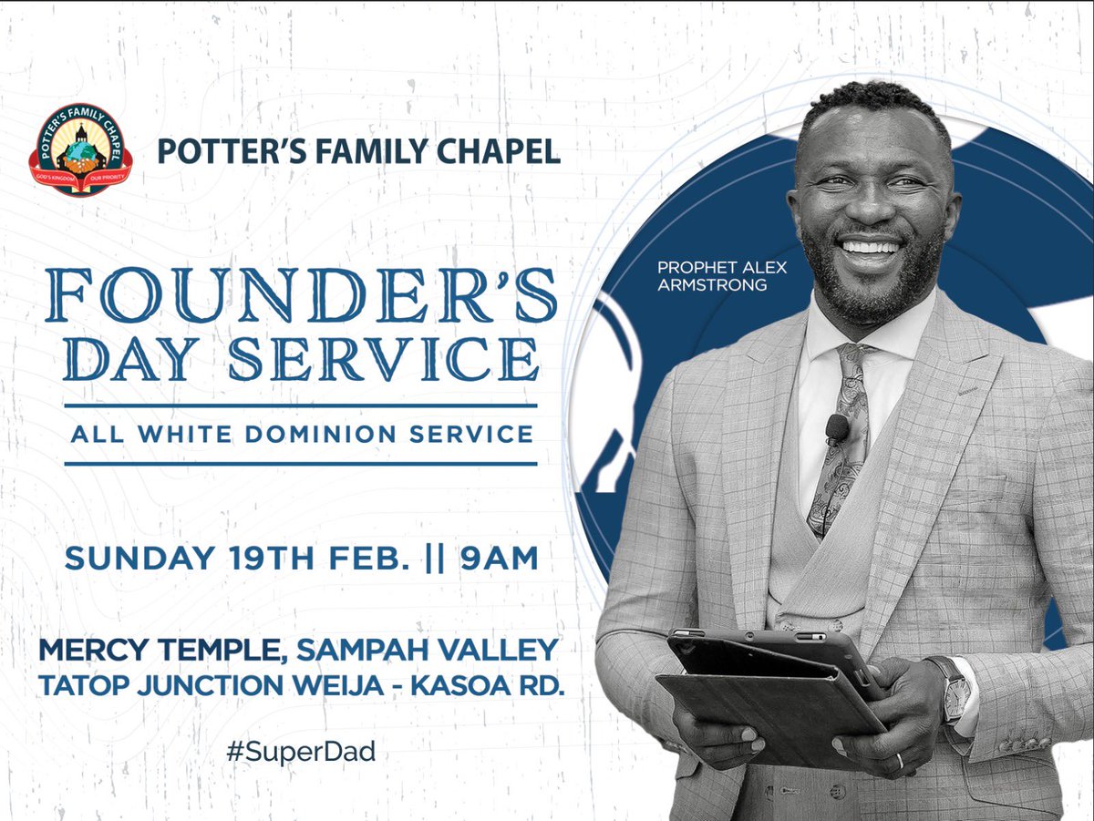pfc_youth's tweet photo. Join us this Sunday @ProphAArmstrong  for our Founder’s Day Service. #PFC https://t.co/NtwYa8Zace