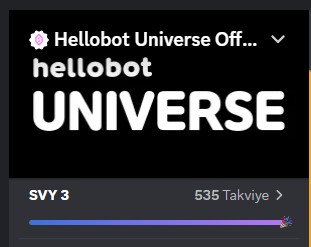 <a href="/hellobot_NFT/">Hellobot Universe Official🪞</a> is getting hype every single minute! Look at these boosters: 535!!! Is this a balloon or is this a REAL HYPE? If you join the server ( discord.gg/hellobot ) you will see the fact: Its a REAL DEAL! So why i am so bullish on Hellobot? Follow the thread👇