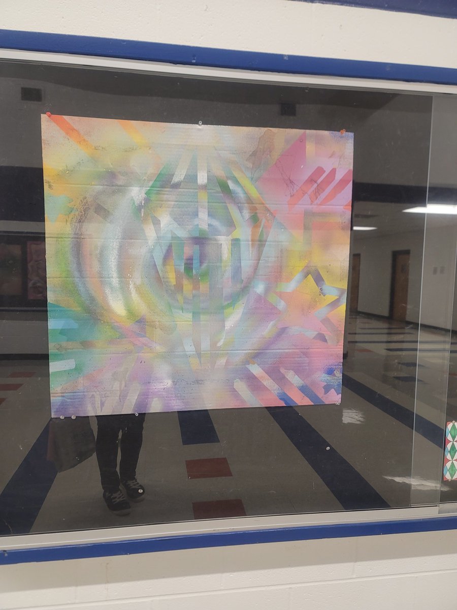 Be sure to check out the new work on display...these are the results of a 1 day prompt drawing with my AP students while prioritizing  #experimentation with #cardboard and  other media #apstudents #art #studioart  #highschoolart