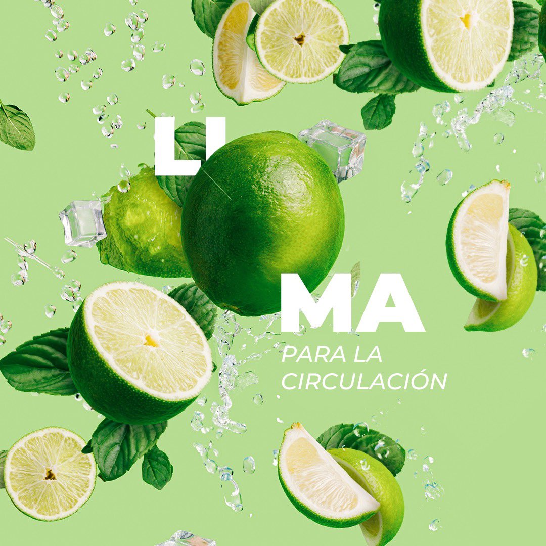 grupoviveplus's tweet photo. El #zumo de #lima (de unos 65g) aporta el 32% de las necesidades diarias de #vitaminaC antioxidante, que protege los vasos sanguíneos. https://t.co/2cp015KjZy