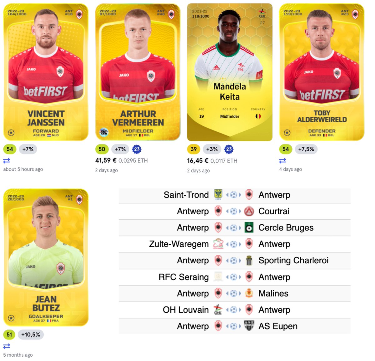 Hey_Ajneb's tweet image. Je vous ai parlé du calendrier de l'Antwerp, qui ne joue que des équipes de bas de tableau jusqu'a la fin de saison ? 😏