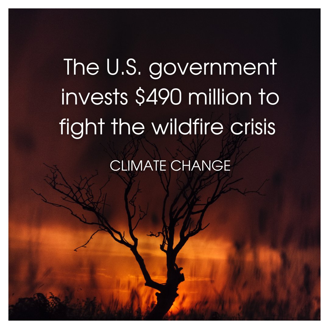As part of a 10year program to protect communities &amp; build resilience in America's forests, <a href="/USDA/">Dept. of Agriculture</a> is investing a further $490 million to address the wildfire crisis in the US. Learn more about USDA's efforts here: bit.ly/3jZNTGn
<a href="/ASoftwoods/">American Softwoods</a> <a href="/ahec_europe/">American Hardwood</a> <a href="/AmericanForests/">American Forests</a>