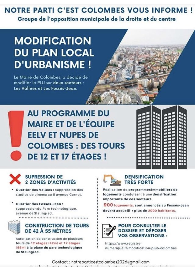#Colombes #urbanisme #constructionbusiness #stopbeton