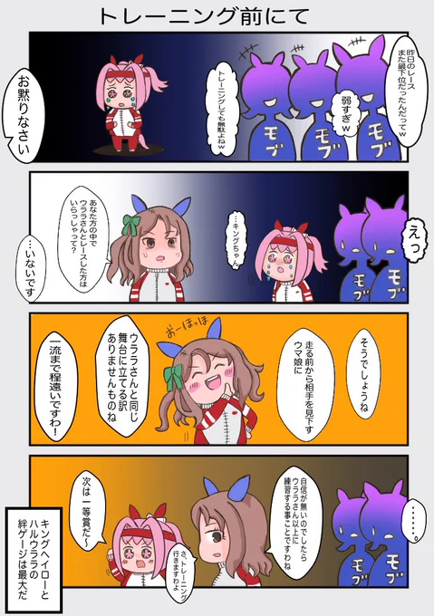 #初投稿の絵と今の絵を比べる
頭身が低くなって線が太くなりました 