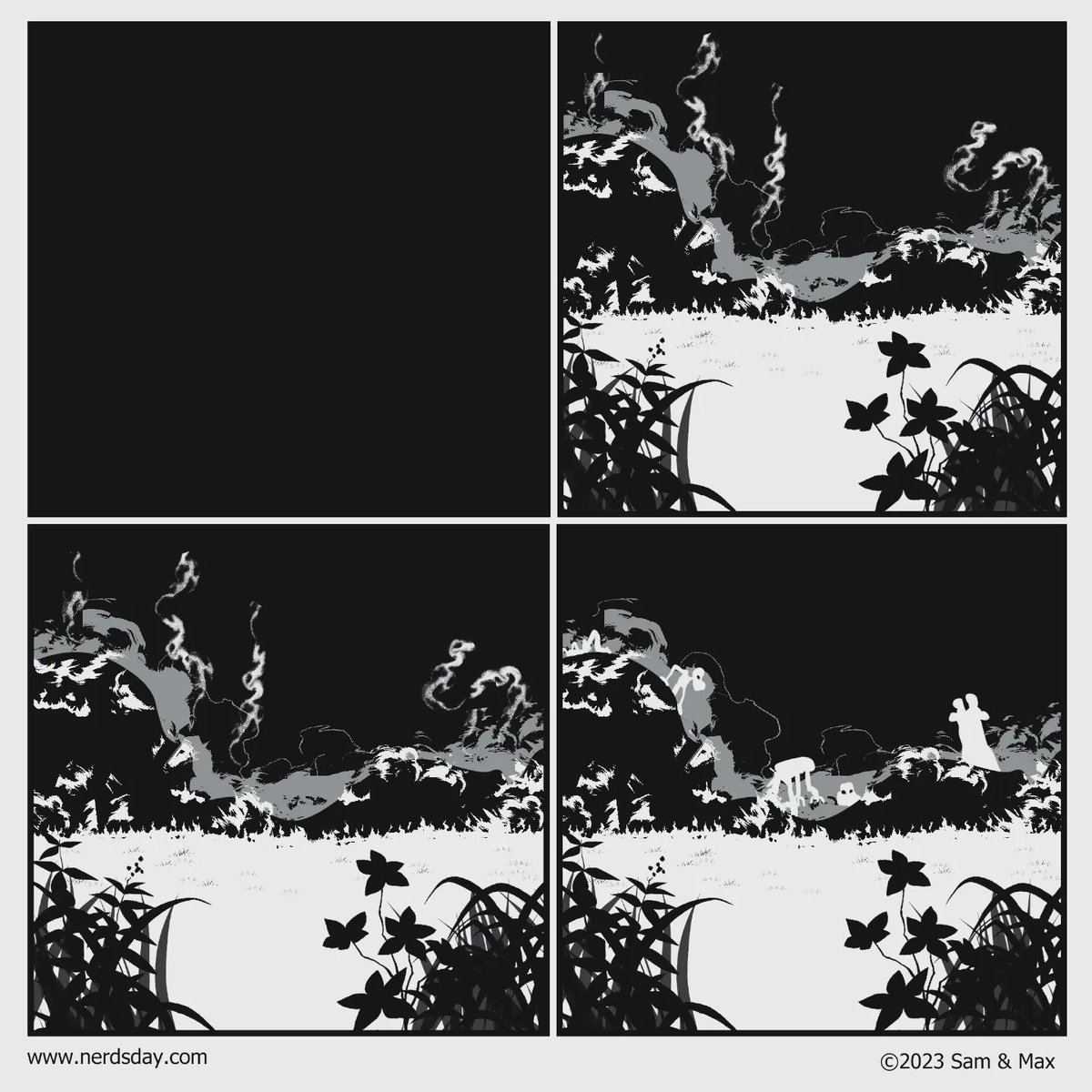 NerdsdayComic's tweet photo. Back at it like a comics addict. Here's some backgrounds for an upcoming nerdsday, y'all!

#webcomics #comics #webcomic #nerdsday #dnd #dnd5e #Dungeons #dragons #dungeonsanddragons #backgrounds #theprocess #RunTheJewels https://t.co/2wWHg3ehLW