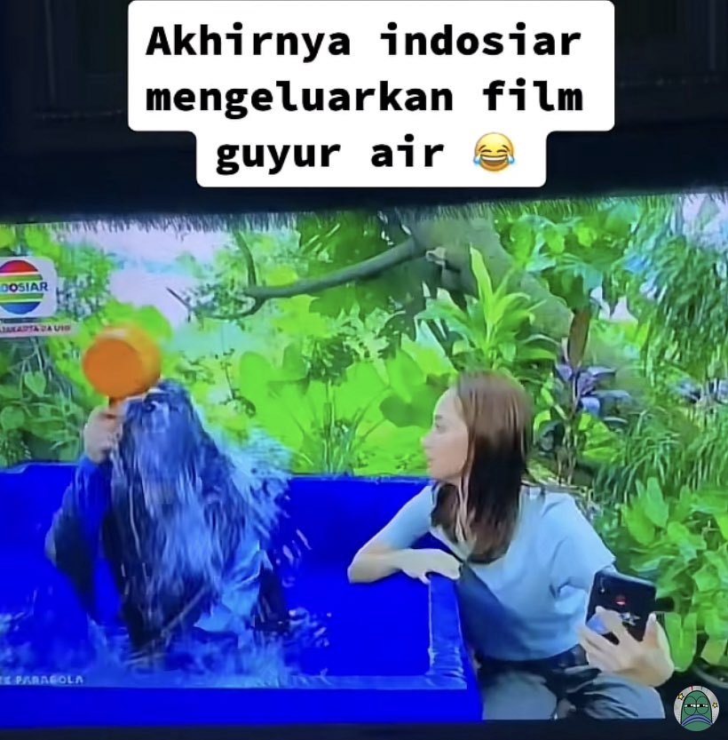 💚 wkwk indosiar ngeluarin sinet fenomena mandi lumpur di tiktok😂