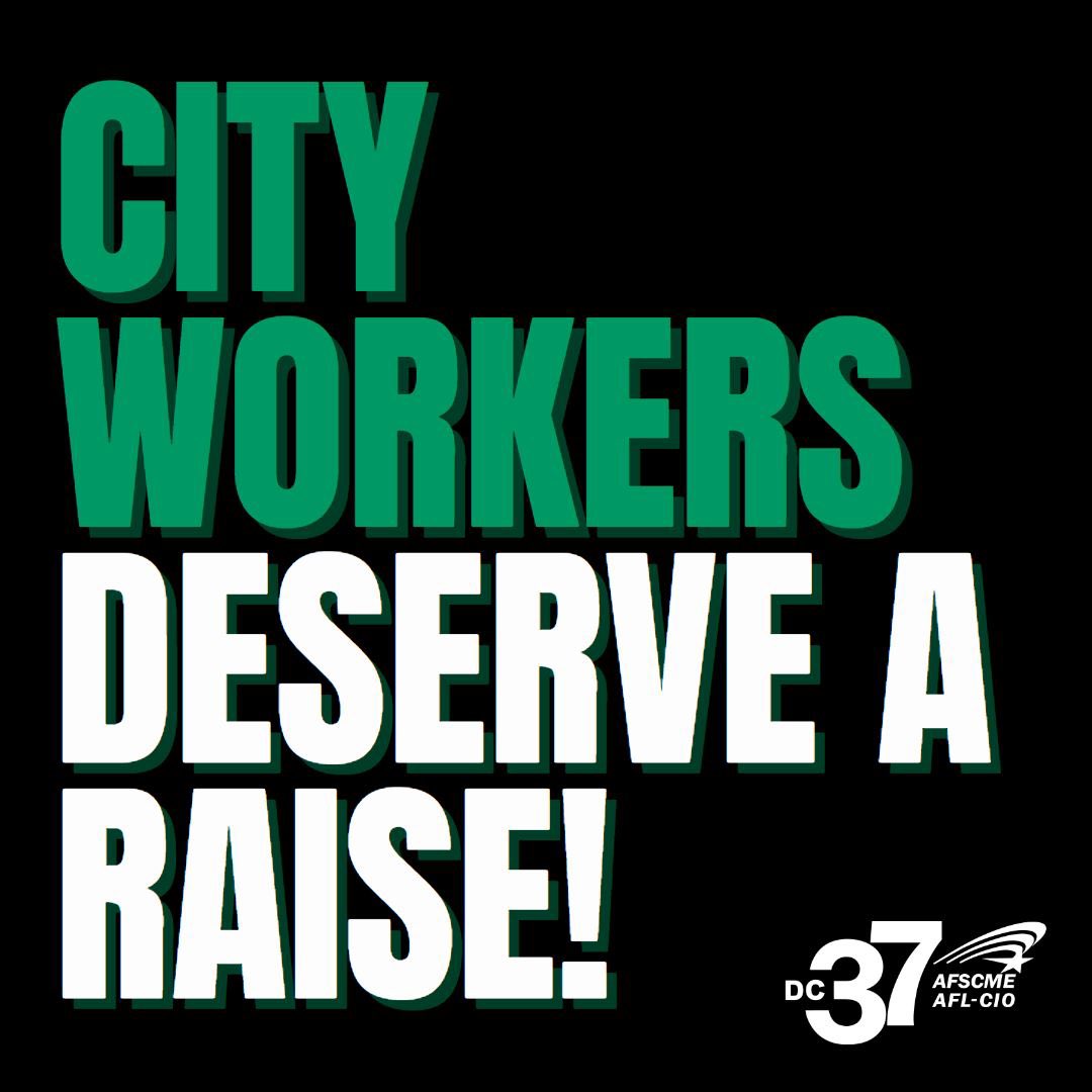 DC37nyc's tweet photo. TODAY’S THE DAY: We’re heading to the bargaining table this morning to secure a new contract for our members. Share a message of support for city workers using the hashtag #DC37CONTRACTNOW!
More ways to participate: https://t.co/ga018ABVda https://t.co/1uw4rBnC44